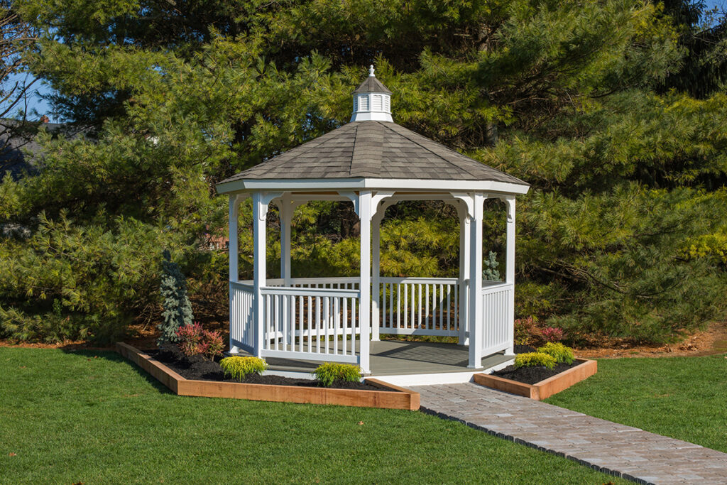 Amish-built shed kits and gazebo kits delivered free nationwide